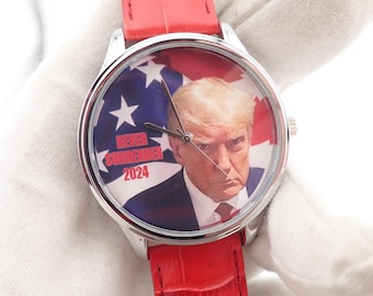 Trump 2024 'Never Surrender' Men's Watch, Classic Dial M-2