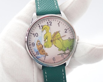 THE GRINCH w/Max Stole Christmas CLASSIC Green Custom Rare! Character Watch M-7