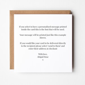 Tarjeta de cumpleaños personalizada para papá perruno / Papá perruno / Feliz cumpleaños al mejor papá perruno / Tarjeta con foto / De parte del perro / Día del Padre imagen 4