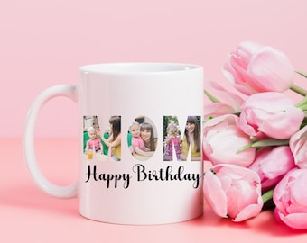 Custom Coffee Mug, Personalized Mug With Picture, Photo Collage Mug, Photo Mug, Picture Mug, Personalized Photo Gift, Mom Birthday Gift,Mum