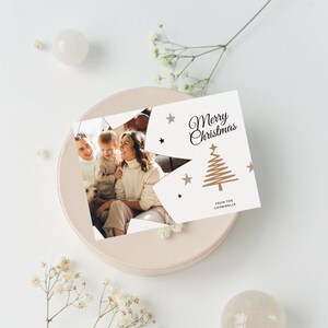 Editable Christmas Card | Christmas Card With Photo | Photo Christmas Card | Christmas Photo Card Template | Christmas Card Template