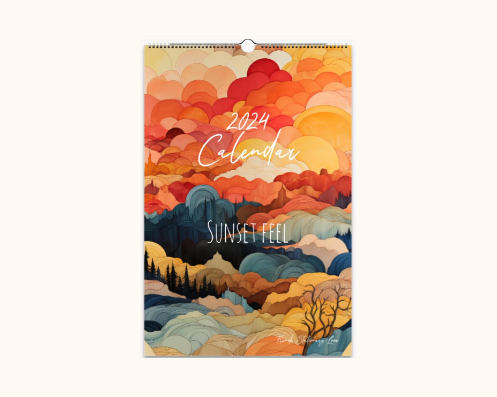 2025 Wall Calendar, 2025 Wall Calendar Art, Wall Calendar 2025