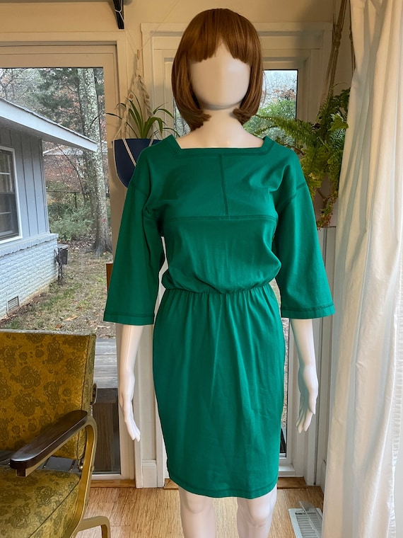 Vintage 1980’s Fitted T-shirt Dress - image 1