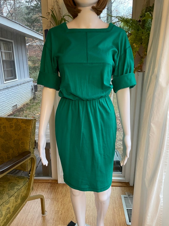 Vintage 1980’s Fitted T-shirt Dress - image 3