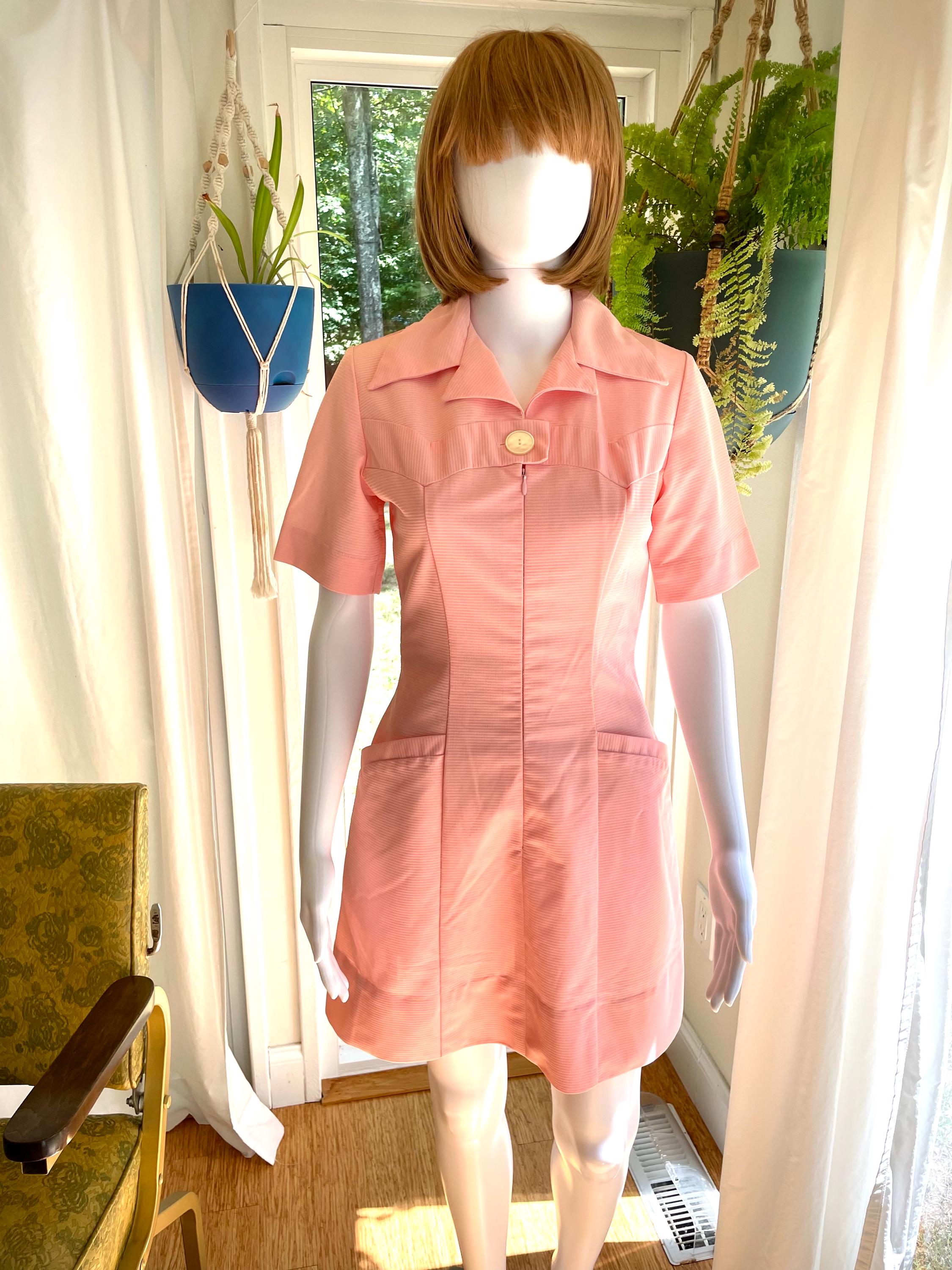 pink dress uniform Pink Uniform Sailor Collar Dress : Japan School Uniform Costume Inspired