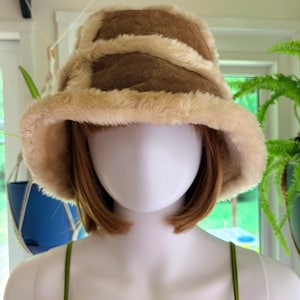 Wilson Leather Pelle Studio Vintage Tan Leather Bucket Hat L/XL Wilson Leather Hats for Men for sale | eBay main image 4