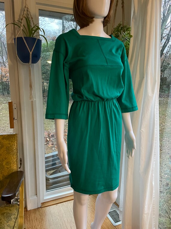 Vintage 1980’s Fitted T-shirt Dress - image 2