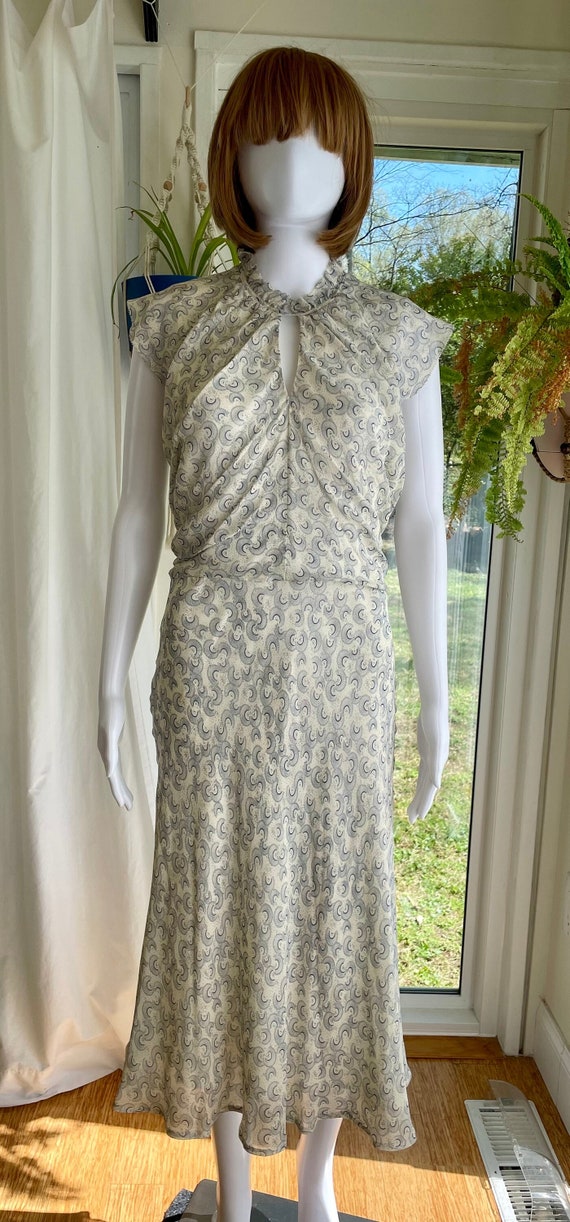 Vintage Laura Ashley Silk Dress US 6