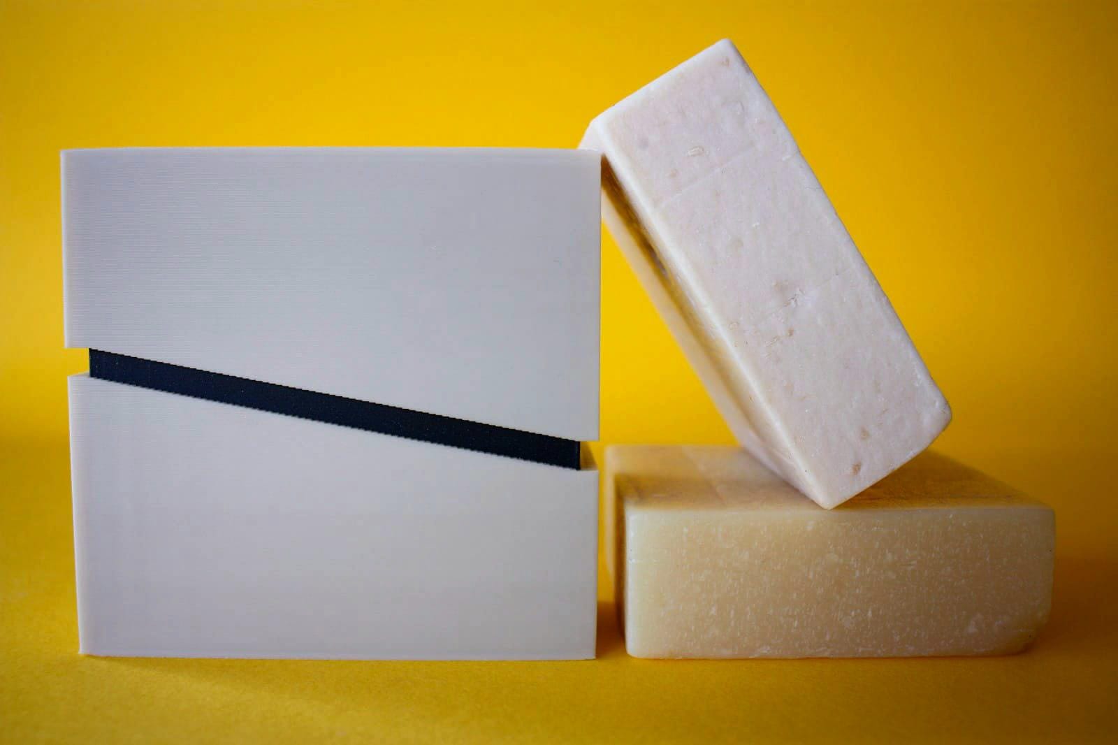 Portasapone Quadrato Da Viaggio Con Coperchio, Impermeabile E Leggero. Ideale Per Doccia, Palestra, Bagno. Dimensioni 7,6x7,6 Cm. - 4
