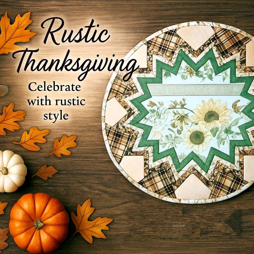 Thanksgiving Table Topper: "harvest" - Etsy