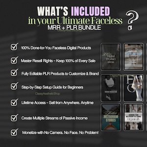 Digital marketing, faceless marketing,passive income, etsy Digital Products, plr , instagram reels, master resell rights, faceless videos, instagram marketing, mrr, online business, dfy, make money online, business start, start a business