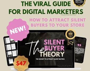 Silent Buyer Theory Instagram Strategy Guide Digital Marketing With Affiliate Resell Rights for Digital Product Sellers Passive Income