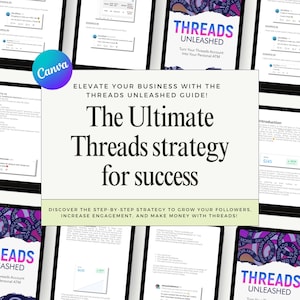 Threads marketing guide How to make money on Threads  Grow your business on Threads Increase followers on Threads Social media marketing for business | Digital marketing for entrepreneurs Threads strategy for success  Make money online with Threads