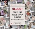 18000+ Faceless Reels Bundle for Content Creators & Online Businesses | Viral Digital Marketing Videos for Instagram, TikTok (MRR\/PLR)