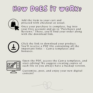 Viral Aesthetic Carousel Templates for Instagram and Tiktok, Editable ...