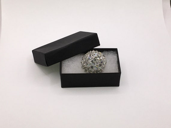 Vintage Silver Crystal Ring main image 0