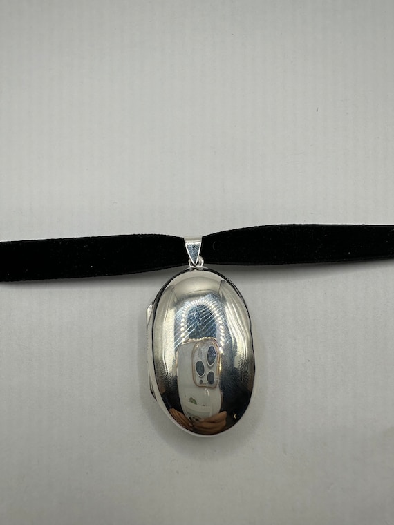 Vintage Silver Photo Locket | 925 Sterling Silver… - image 6