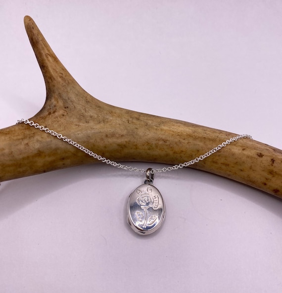 Collana Medaglione Foto Argento 925 - Ciondolo Apribile Con Albero Della Vita 50cm - Foto 4