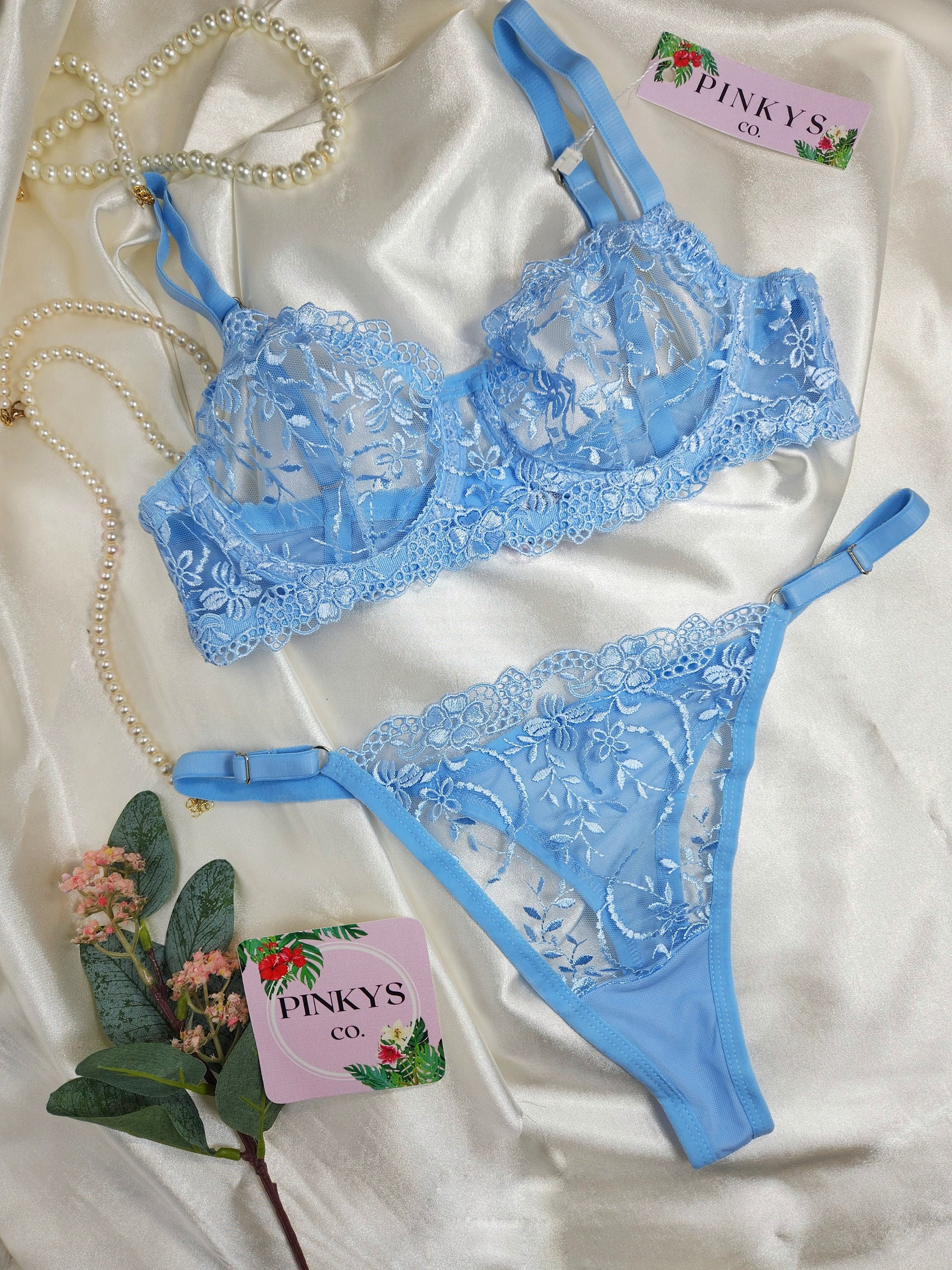 Blue Bra Set -  Canada