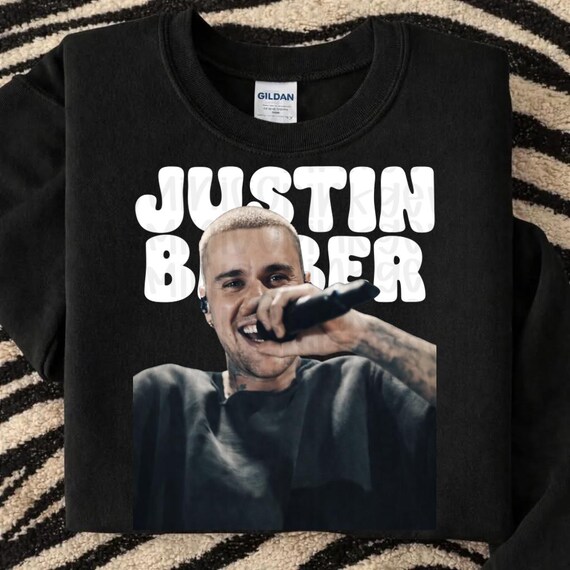 Justin Bieber PNG - Trendy Shirt Design- Graphics For Tshirts & POD