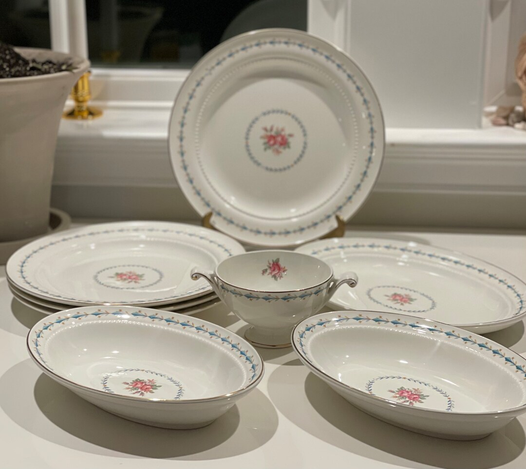 食器 Aurora HARMONY HOUSE CHINA dinner plate Vintage Harmony House Aurora Dinner Plate Made in Japan. - Etsy