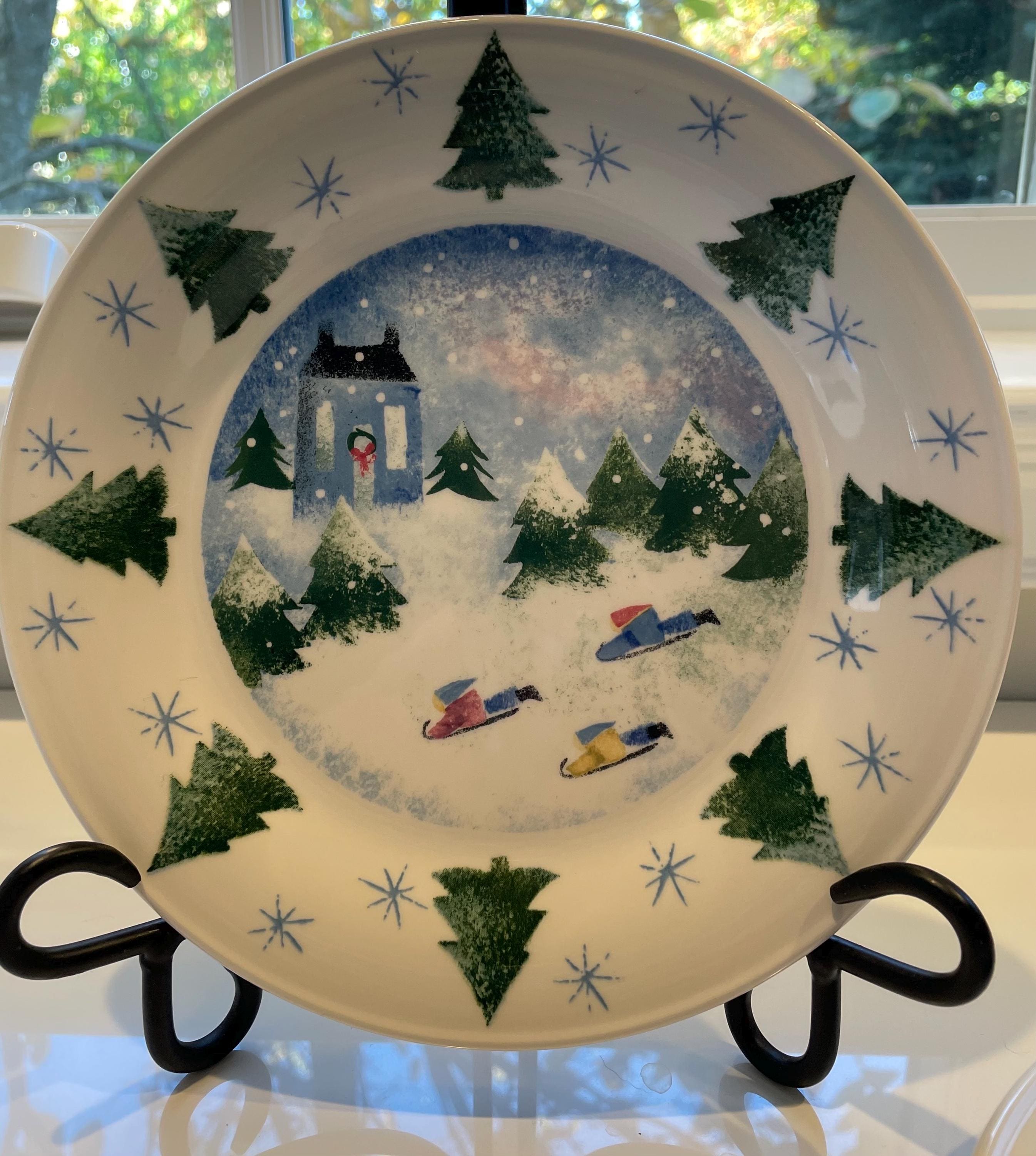 Winter Wonderland by NIKKO Dinnerware Pieces Salad/dessert Plates