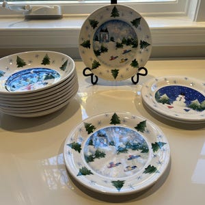 Nikko christmas plates - Etsy 日本