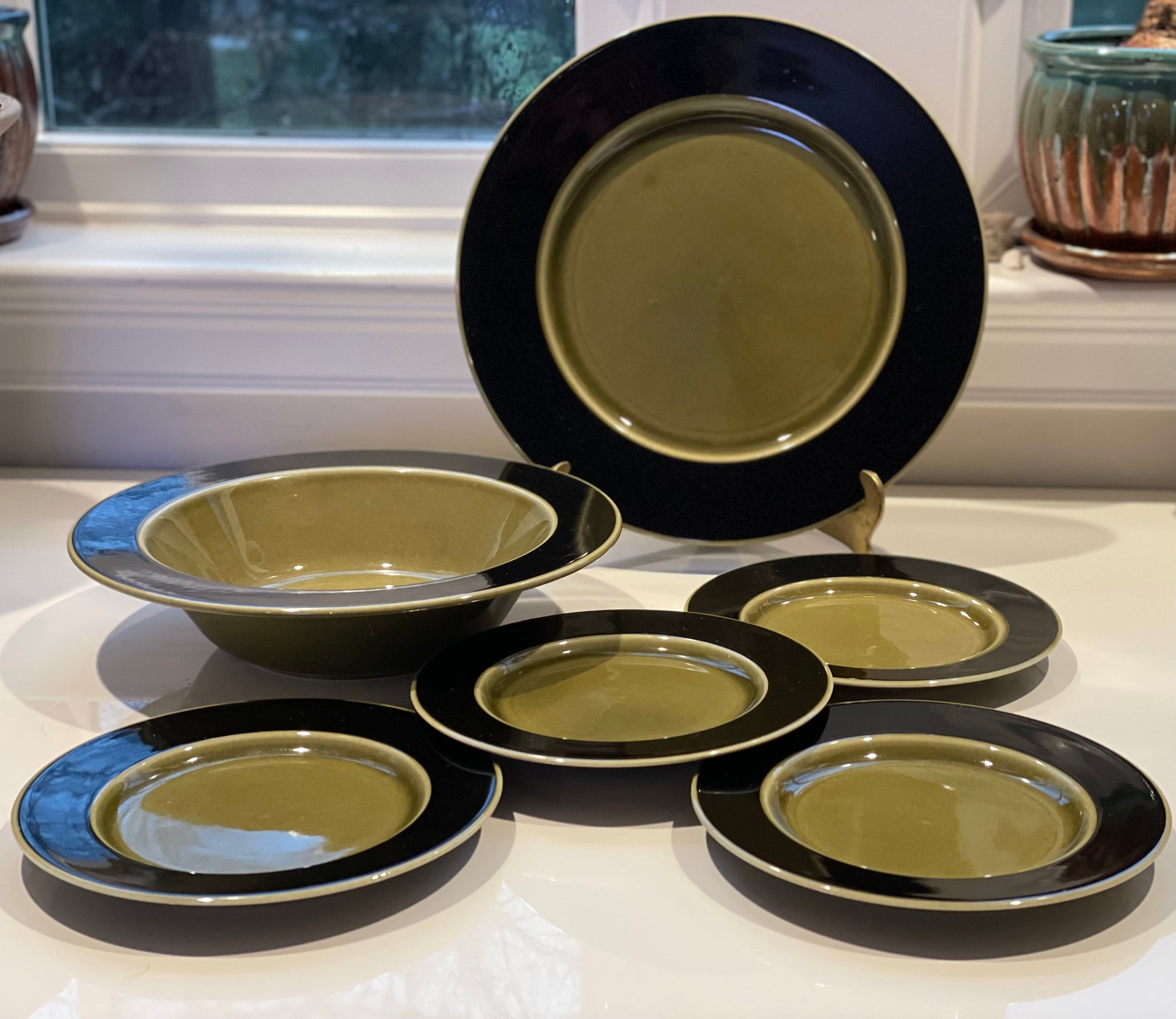 Taylor Smith and Taylor Green Velvet Ironstone Made in USA