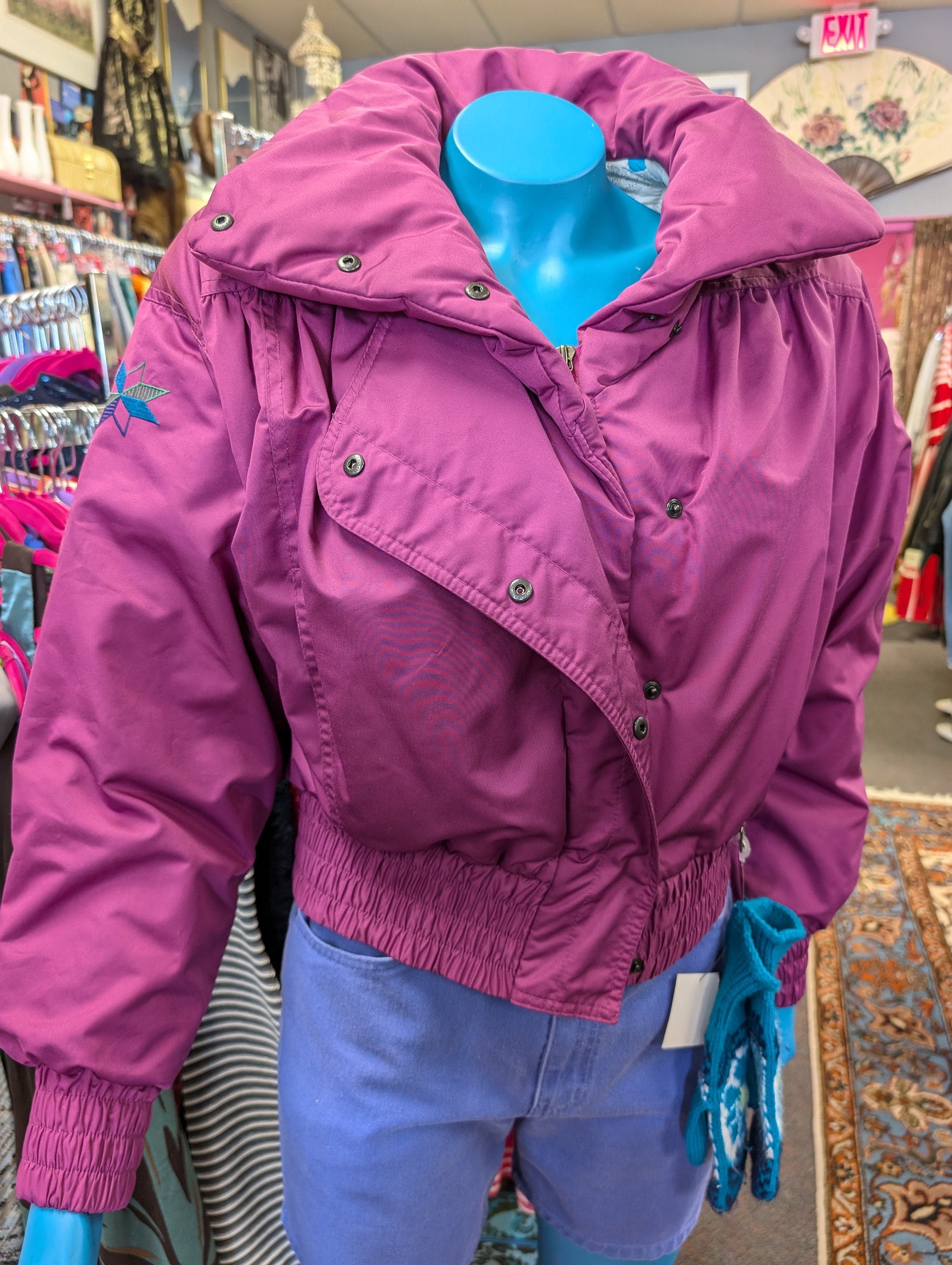 Vintage Ladies Ski Winter Coat Jacket XCT by ROFFE Himalaya Size