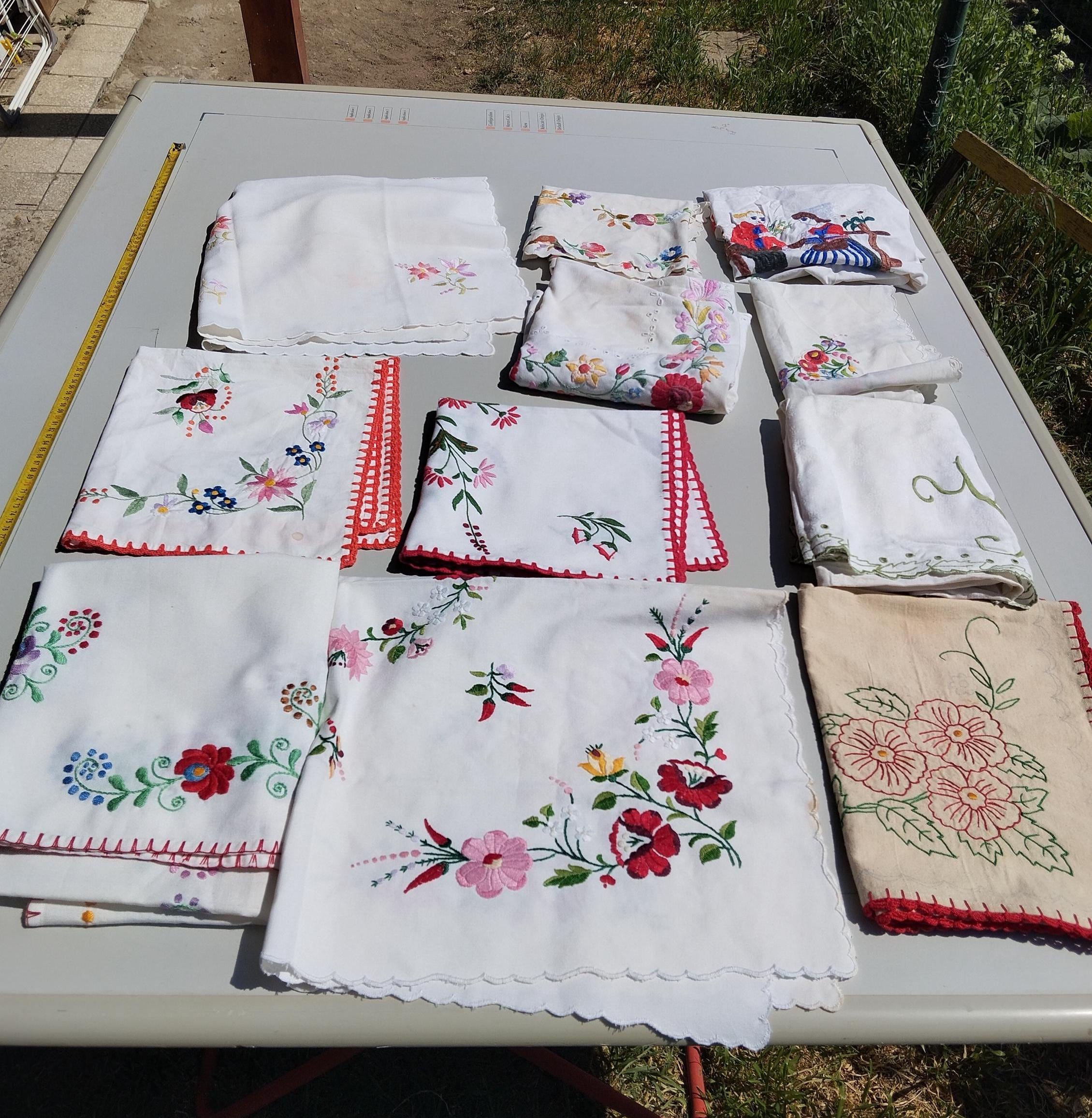 Hungarian Embroidery Table Cloths - Etsy UK