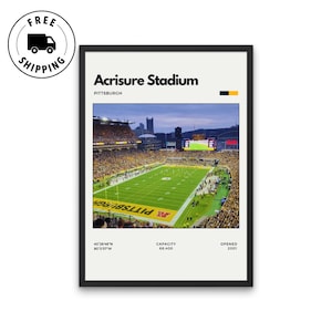 Acrisure Stadium Print - Home of the Pittsburgh Steelers