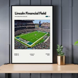 Lincoln Financial Field Digital Print - Home of the Philadelphia Eagles