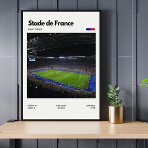 Stade de France Digital Print French Rugby & Football
