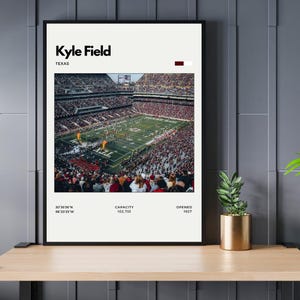 Kyle Field Stadium Digital Print - Home of Texas A&M Aggies Football
