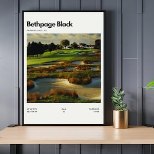 Bethpage Black Golf Course Digital Print