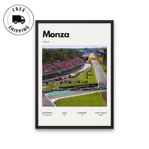 Monza F1 Poster: Italian Grand Prix