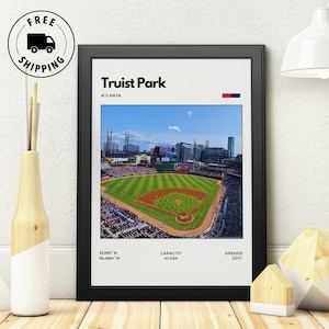 Truist Park Poster - Home of the Atlanta Braves