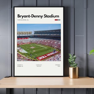 Bryant-Denny Stadium Digital Print - Alabama Football