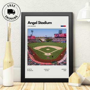 Angel Stadium Poster - Home of the Los Angeles Angels