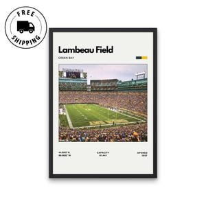 Lambeau Field Poster - Home of the Green Bay Packers