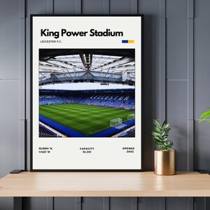 King Power Stadium Digital Print - Home of Leicester F.C.