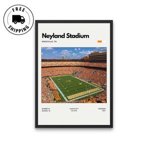 Neyland Stadium Poster - Home of the Tennessee Volunteers