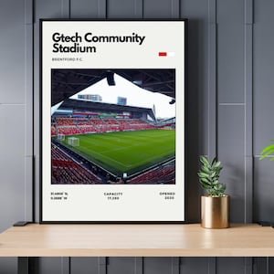 Gtech Community Stadium Digital Print - Home of Brentford F.C