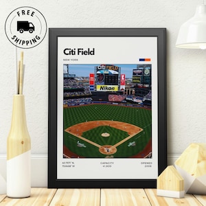 Citi Field Poster - Home of the New York Mets