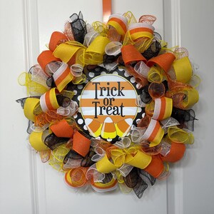 Halloween Front Door Decor, Halloween Wreath, Halloween Decor, Halloween Door Hanger, Halloween Wreath, Halloween Deco Mesh Wreath,Halloween