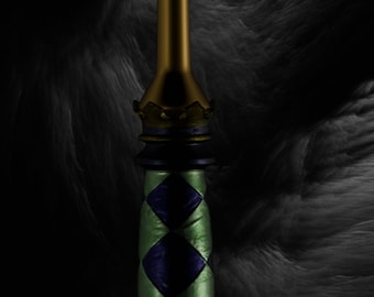 Premium Sebastian Sallow’s Wand – Metal Core Custom Resin Replica