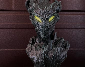 Hand-Painted Dryad Resin Statue: Mystical Forest Guardian Collectible, Fantasy Art Decor