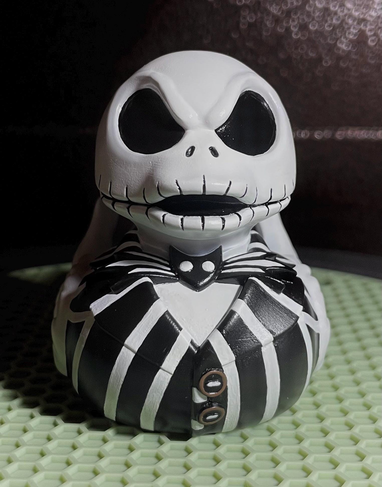 Premium Jack Skellington Duck Statue – Hand-Painted 3D Resin Collectible