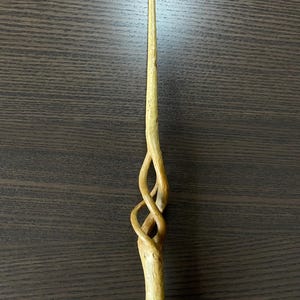 Miriam Fig Magic Wand Replica: Hand-Painted Resin with Metal Core, Fantasy Art Decor