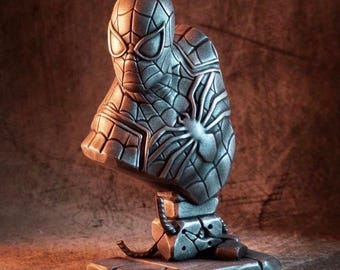 Spider-Man Bust Resin Statue Figurine, Fantasy Art Decor